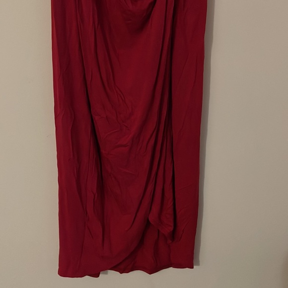 Red Midi Dress - Picture 3 of 6